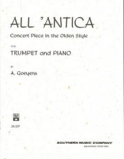 古代風（アルフォンス・ゴイエンス） (トランペット+ピアノ)【All 'Antica】