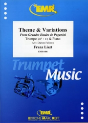 主題と変奏（フランツ・リスト） (トランペット+ピアノ)【Theme & Variations】