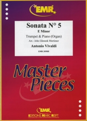 ソナタ・5番・ホ短調（アントニオ・ヴィヴァルディ）（トランペット＋ピアノ）【Sonata No. 5 in E minor】
