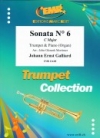 ソナタ・6番・ハ長調（ヨハン・エルンスト・ガリアルド）（トランペット＋ピアノ）【Sonata No. 6 in C Major】