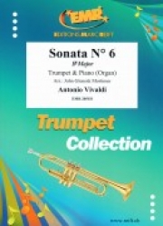 ソナタ・6番・変ロ長調（アントニオ・ヴィヴァルディ）（トランペット＋ピアノ）【Sonata No. 6 in Bb Major】