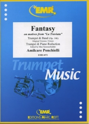 モーティブによる幻想曲「椿姫」より（アミルカレ・ポンキエッリ）　(トランペット＋ピアノ）【Fantasy On Motives from La Traviata】