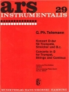 トランペット協奏曲・二長調（テレマン）(トランペット＋ピアノ）【Concerto for Trumpet in D Major】
