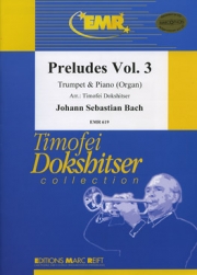 プレリュード・Vol. 3（バッハ）（トランペット+ピアノ）【Preludes Vol.3】