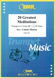 瞑想曲・20曲集（トランペット+ピアノ）【20 Greatest Meditations】