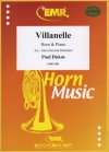 ヴィラネル（ポール・デュカス）（ホルン+ピアノ）【Villanelle】