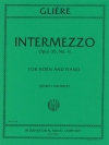 間奏曲・Op.35・第11番（レインゴリト・グリエール）（ホルン+ピアノ）【Intermezzo Op.35 #11】