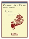 協奏曲・No.1・K412（モーツァルト）（ホルン+ピアノ）【Concerto No. 1. K412】