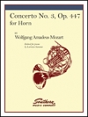 協奏曲・No.3・K447（モーツァルト）（ホルン+ピアノ）【Concerto No. 3. K447】