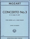 協奏曲・第3番・変ホ長調・K447（バッハ）（ホルン+ピアノ）【Concerto No. 3 in E flat major, K. 447】