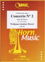 協奏曲・2番（モーツァルト）（ホルン+ピアノ）【Concerto No. 2】