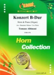 協奏曲・変ロ長調（トマゾ・アルビノーニ）（ホルン+ピアノ）【Konzert B-Dur】