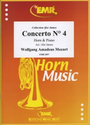 協奏曲・4番（モーツァルト）（ホルン+ピアノ）【Concerto No. 4】