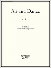 アリアとダンス（ドン・ハダッド）（ホルン+ピアノ）【Air And Dance】
