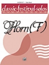 クラシック・フェスティバル・ソロ曲集・第1弾（伴奏無し）【CLASSIC FESTIVAL SOLOS VOL 1】