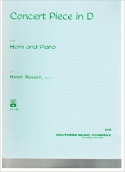 演奏会用小品・ニ長調（アンリ・ビュッセル）（ホルン+ピアノ）【Concert Piece in D】