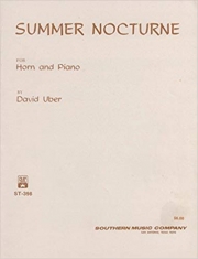 サマー・ノクターン（ディヴィッド・ユーバー）（ホルン+ピアノ）【Summer Nocturne】