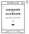 サラバンド＆アルマンド（ジャン＝バティスト・スナイエ）（ホルン+ピアノ）【Sarabande and Allemande】