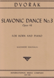 スラヴ舞曲第3番・Op. 46（アントニン・ドヴォルザーク）（ホルン+ピアノ）【Slavonic Dance No. 3, Opus 46】