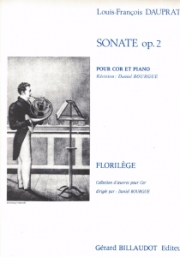 ソナタ・Op.2（ルイ＝フランソワ・ドープラ）（ホルン+ピアノ）【Sonate Op.2】