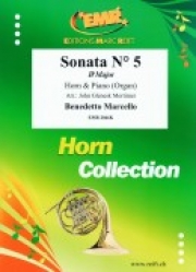 ソナタ・5番・変ロ長調（ベネデット・マルチェッロ）（ホルン+ピアノ）【Sonata No. 5 in Bb Major】