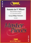 ソナタ・へ短調 （テレマン）（ホルン+ピアノ）【Sonata in F minor】