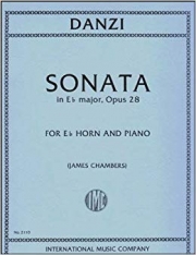 ソナタ・変ホ長調・Op.28（フランツ・ダンツィ）（ホルン+ピアノ）【Sonata In Eb Major Op.28】