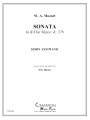 ソナタ・変ロ長調・KV 378（モーツァルト）（ホルン+ピアノ）【Sonata in B-Flat Major KV 378】