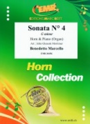 ソナタ・4番・ト短調（ベネデット・マルチェッロ）（ホルン+ピアノ）【Sonata No. 4 in G minor】