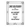 ツヴァイ・ソルフェージュ・K.V. 393（モーツァルト）（ホルン+ピアノ）【Zwei Solfeggien K.V. 393】