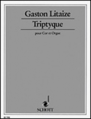 トリプティーク（ガストン・リテーズ）（ホルン+オルガン）【Triptyque Horn And Organ】