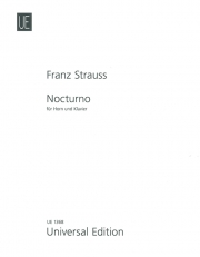 夜奏曲 (ノクターン) Op.7（フランツ・ヨーゼフ・シュトラウス）（ホルン+ピアノ）【Nocturno Op.7】