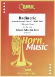 バディヌリー（バッハ）（ホルン+ピアノ）【Badinerie　from Orchestral Suite No. 2 BWV 1067】