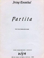 パルティータ（アーヴィング・ローゼンタール）（ホルン+ピアノ）【Partita】