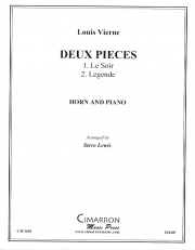 2つの曲（ルイ・ヴィエルヌ）（ホルン+ピアノ）【Deux Pieces】