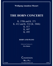ホルン協奏曲（モーツァルト）（ホルン+ピアノ）【The Horn Concerti】