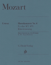 ホルン協奏曲・第4番・変ホ長調・KV 495（モーツァルト）（ホルン+ピアノ）【Concerto for Horn and Orchestra No. 4 in Eｂ Major K.495】