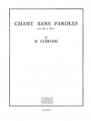 無言歌（ロベール・クレリス）（ホルン+ピアノ）【Chant Sans Paroles】