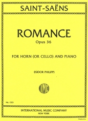ロマンス・ヘ長調・Op.36（カミーユ・サン＝サーンス）（ホルン+ピアノ）【Romance In F Op.36】