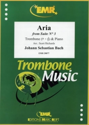 アリア「組曲・3番」より（バッハ）（トロンボーン+ピアノ）【Aria from Suite No. 3】