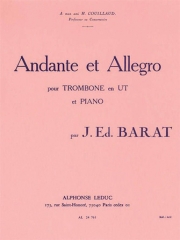 アンダンテとアレグロ（ジョセフ・エドゥアール・バラ）（トロンボーン+ピアノ）【Andante et Allegro】