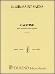 カヴァティーナ・作品144（カミーユ・サン＝サーンス）（トロンボーン+ピアノ）【Cavatine Op.144】