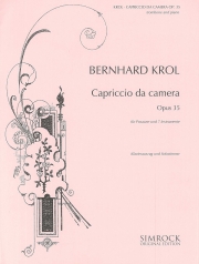 カプリッチョ・ダ・カメラ（ベルンハルト・クロル）（トロンボーン+ピアノ）【Capriccio Da Camera for Trombone】