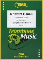 協奏曲・ヘ短調 (ヘンデル)（トロンボーン+ピアノ）【Konzert f-moll】