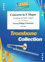 協奏曲・ヘ長調 （テレマン）（トロンボーン+ピアノ）【Concerto in F Major】