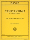小協奏曲・変ホ長調・作品4（フェルディナント・ダヴィッド）（トロンボーン+ピアノ）【Concertino in E flat major Opus 4】