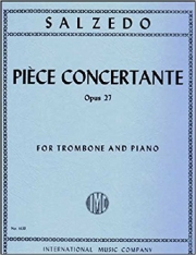 協奏交響曲・作品27（カルロス・サルセード）（トロンボーン+ピアノ）【Piece Concertante, Opus 27】