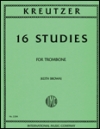 16の厳選練習曲（ロドルフ・クロイツェル）（トロンボーン）【16 Selected Studies】