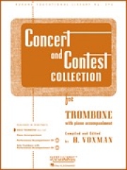 トロンボーンのためのコンサート＆コンテスト・コレクション（トロンボーン+ピアノ）【Concert and Contest Collection for Trombone】