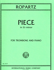 小品・変ホ短調（ジョセフ・ギイ・ロパルツ）（トロンボーン+ピアノ）【Piece in E flat minor】